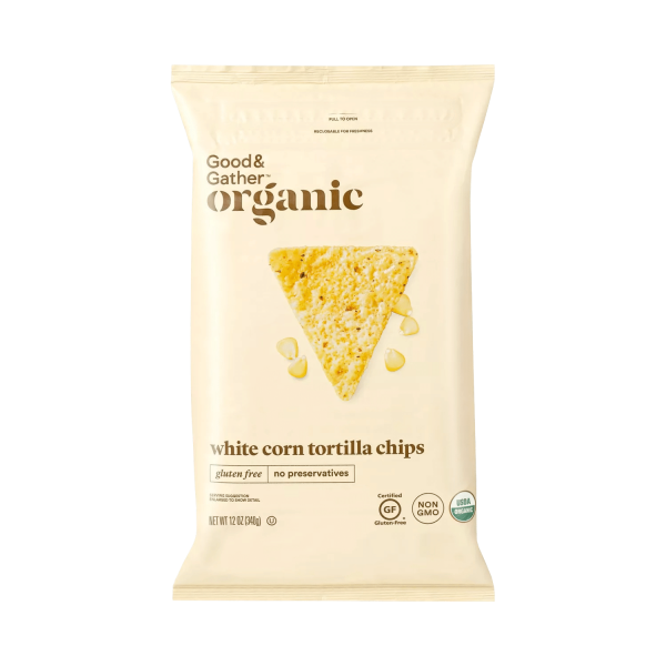 Organic White Corn Tortilla Chips